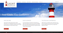 Desktop Screenshot of lightfinancialservices.com